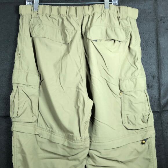 Boy Scout of America Mens Pants Green Uniform Convertible Cargo Large - Picture 9 of 10